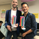 Nick van Halderen, left, and his husband Henry Chu.